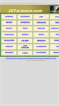 Mobile Screenshot of 101science.com